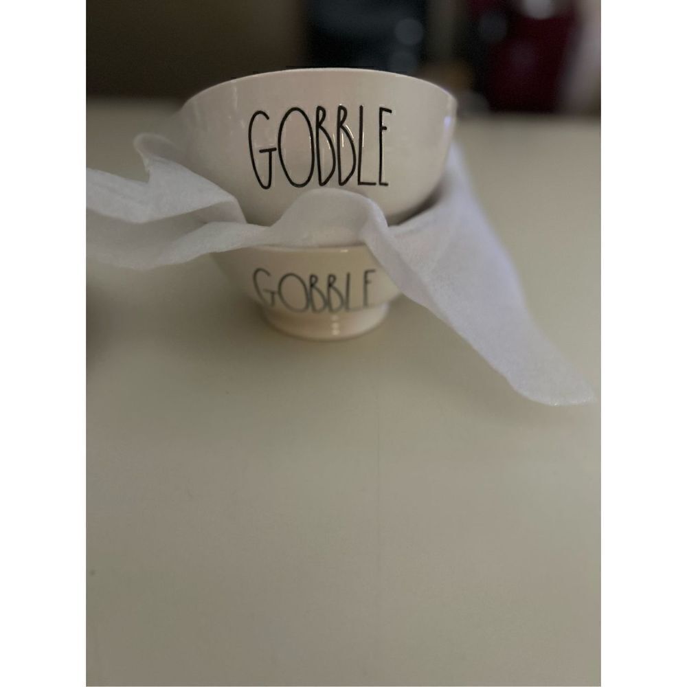 Rae Dunn Gobble Gooble Bowls